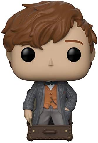 Funko - Animais Fantásticos 2: Os Crimes de Grindelwald - Newt in Suitcase Pop! Vinil - 2 Peças - Preto