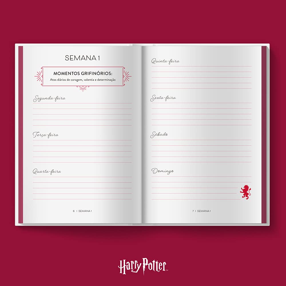 Harry Potter - Coragem: Seu diário para explorar o mundo da Grifinória
