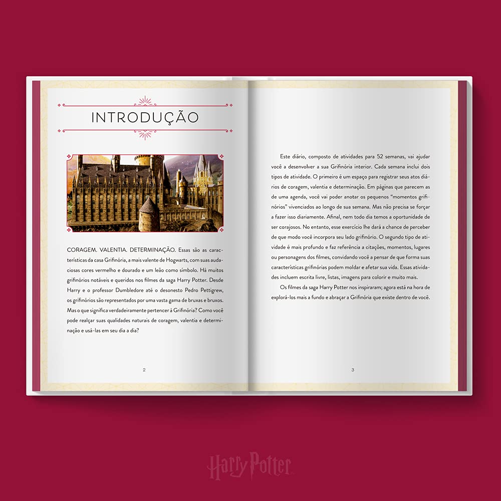 Harry Potter - Coragem: Seu diário para explorar o mundo da Grifinória