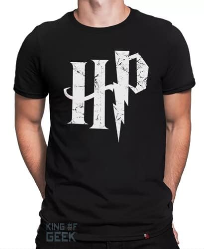 Camiseta Harry Potter Hp Filme Camisa Série Blusa Geek Bruxo Tamanho:G;Cor:Preto