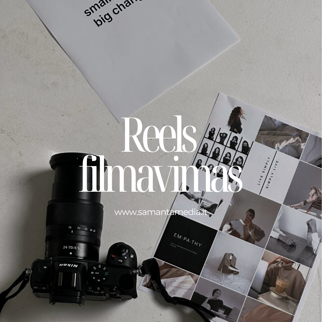 Reels filmavimas