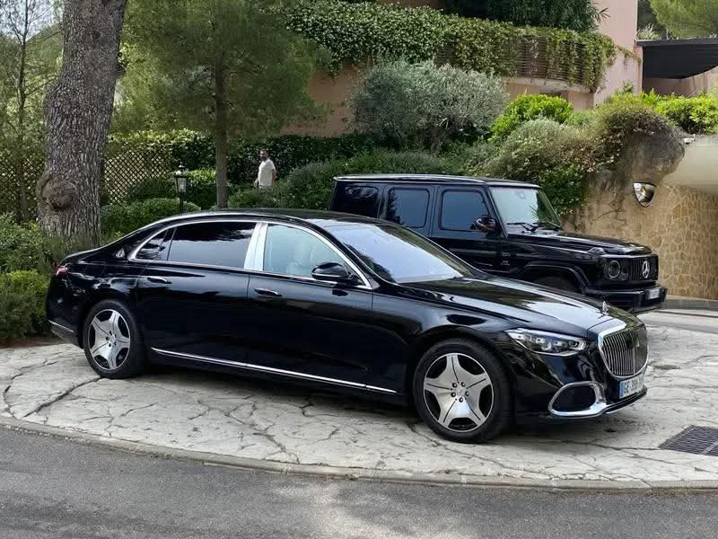 Rent luxury Maybach with chauffeur in Nice / Išsinuomok maybach su vairuotoju Nicoje (pietų Prancūzija) 