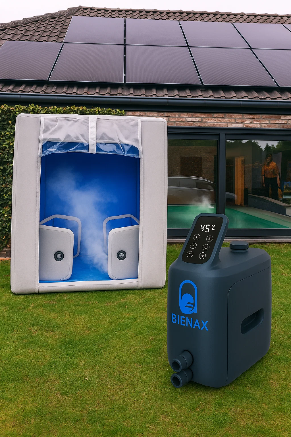 Nouveau SPA Hammam Gonflable Bienax® 4 places -30 % Précommande
