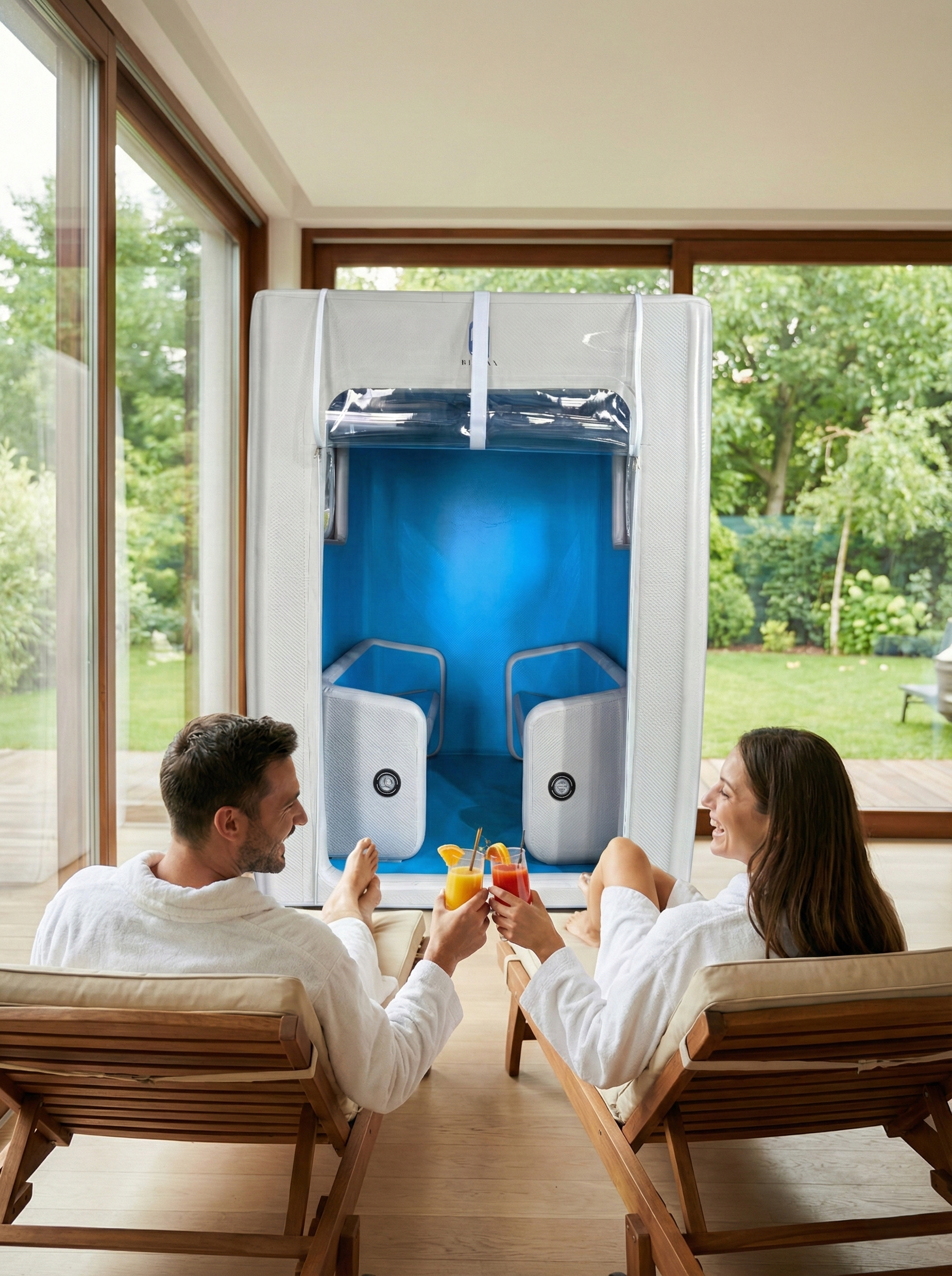 HAMMAM SPA GONFLABLE 4 PLACES BIENAX® 