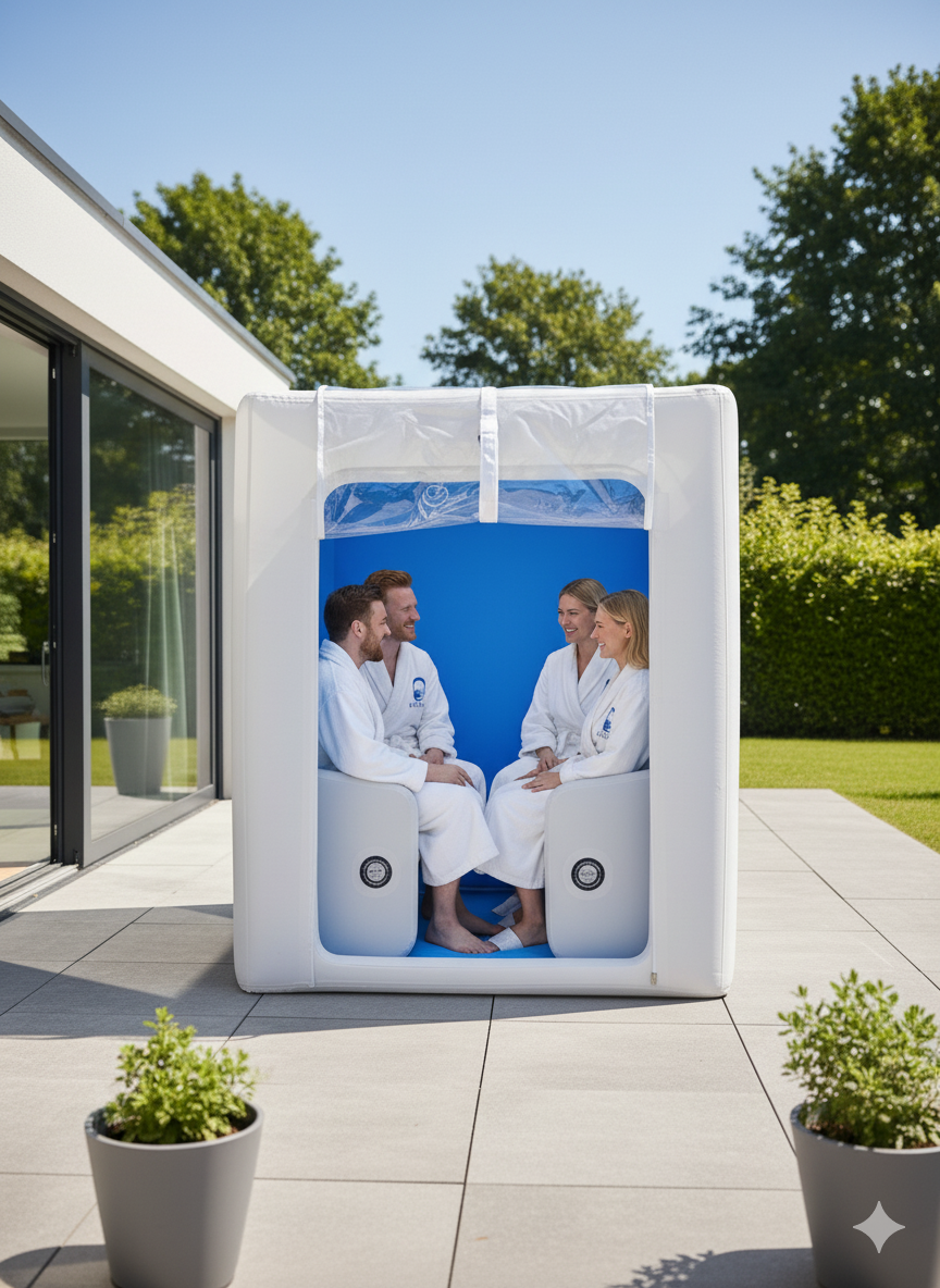 Nouveau SPA Hammam Gonflable Bienax® 4 places -30 % Précommande