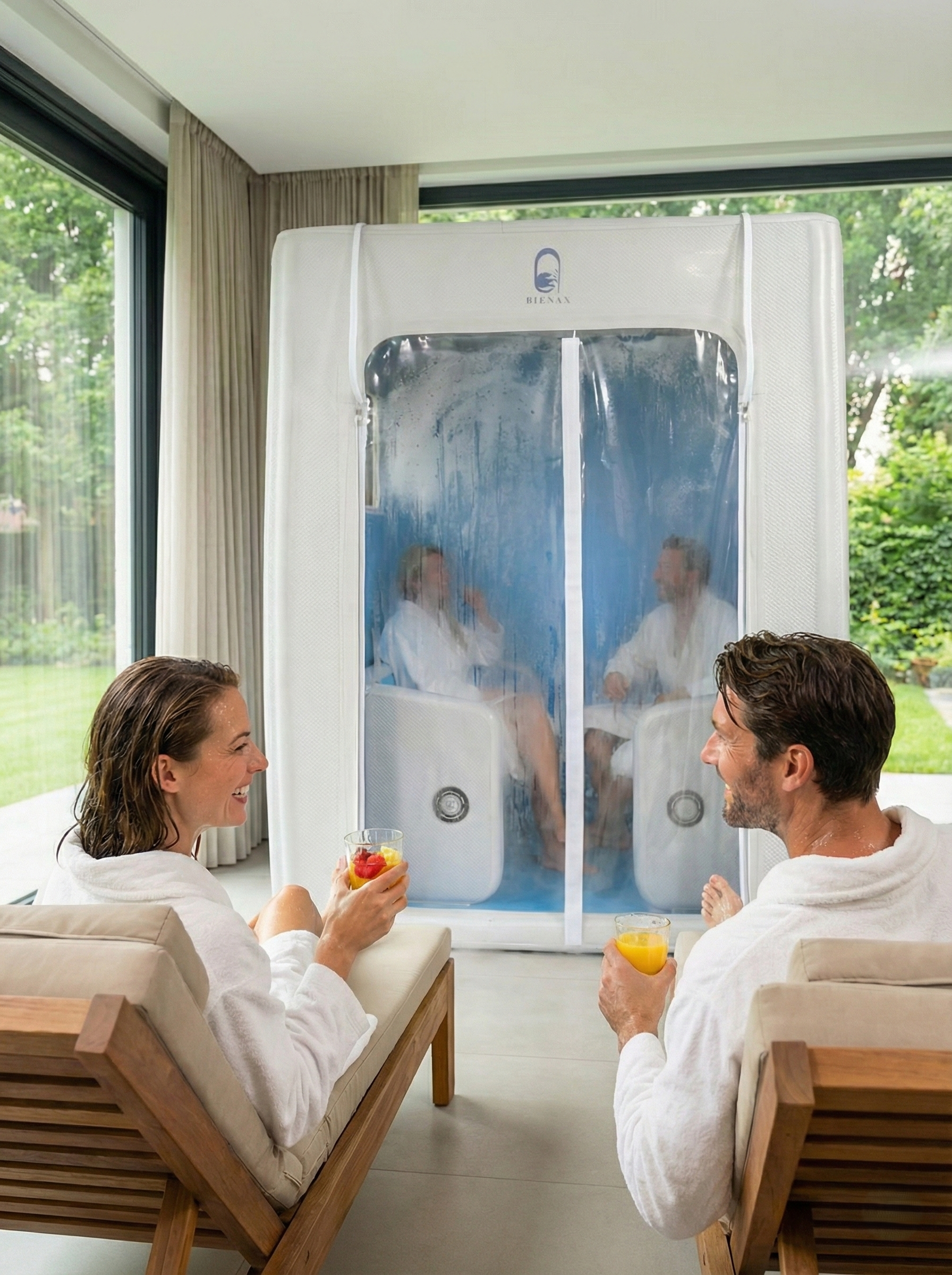 HAMMAM SPA GONFLABLE 4 PLACES BIENAX® 