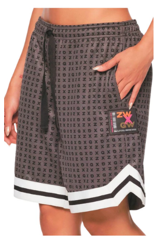 Printed Athletic Shorts