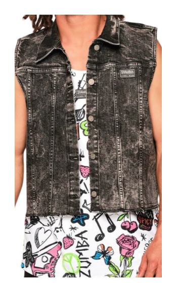 Sleeveless Denim Jacket