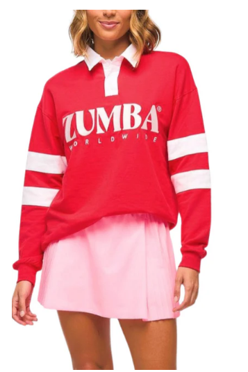 Zumba Red Sweatshirt