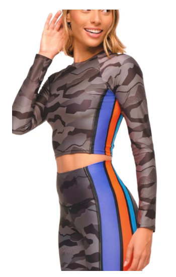Women's Camouflage Workout Set