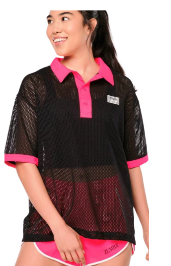Mesh Polo Shirt