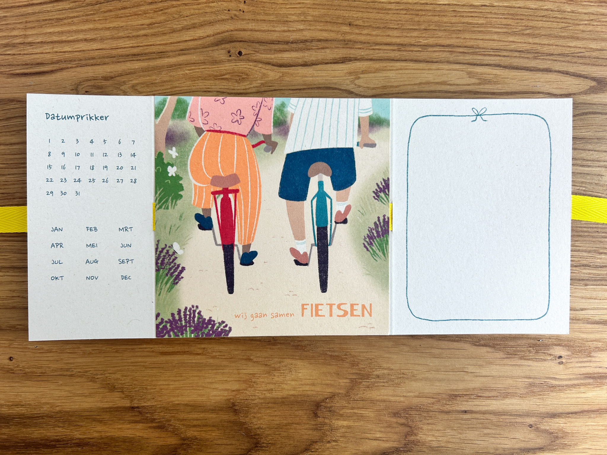 wij gaan samen FIETSEN