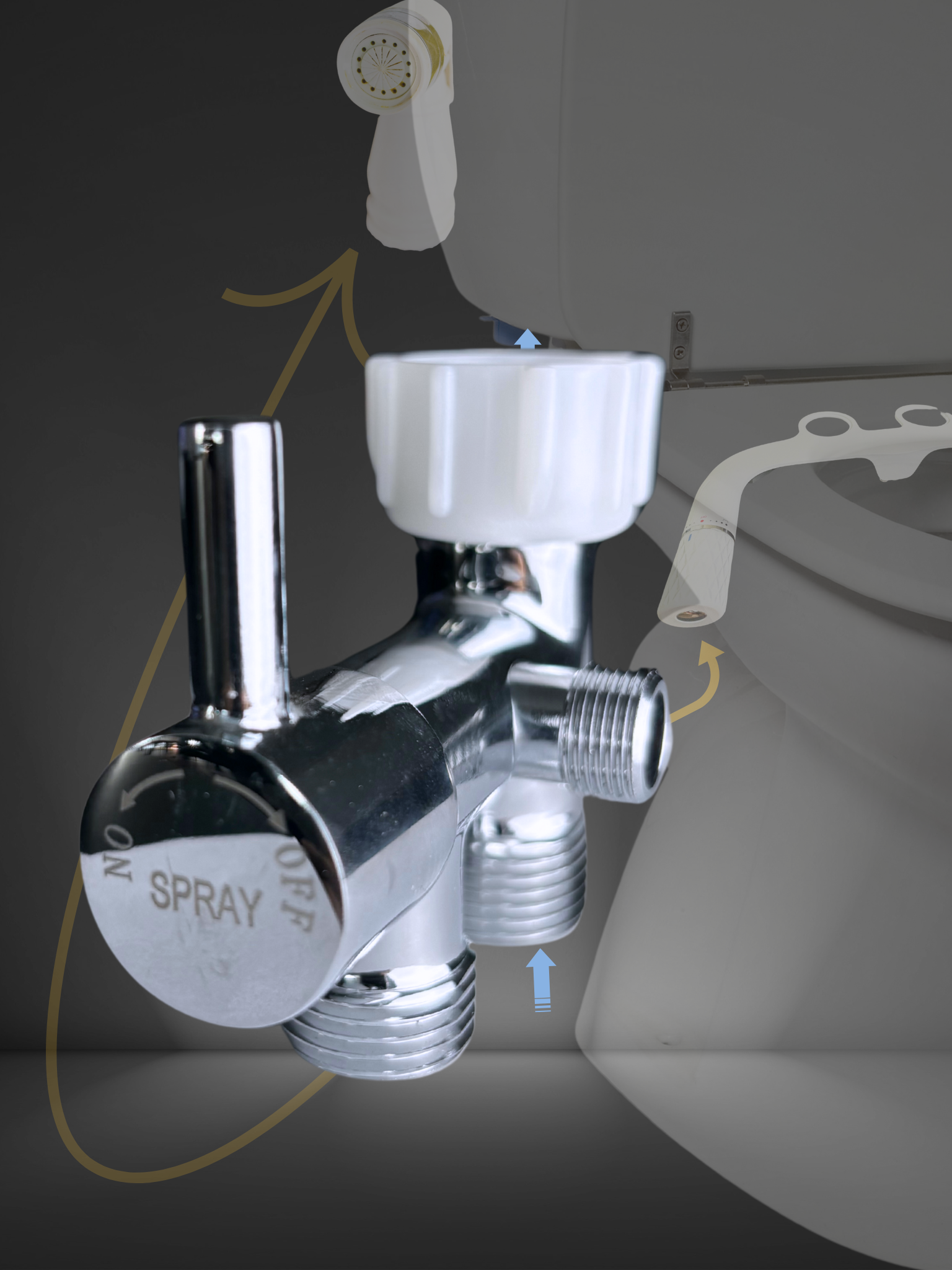 Paradise Spa Bidet Combo Valve