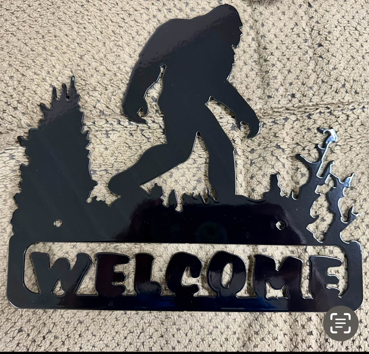 Bigfoot Welcome Sign