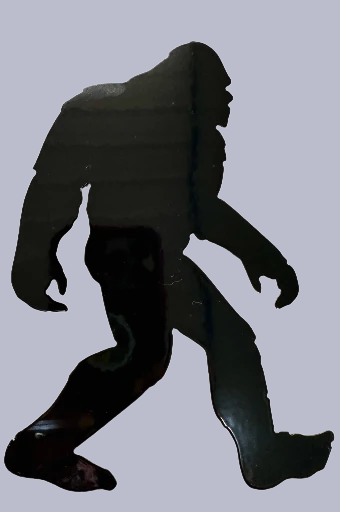 Bigfoot Metal Silhouette