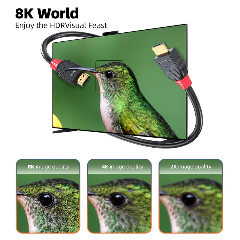 Black-i Ultra High-Speed HDMI 2.1 8K Cable