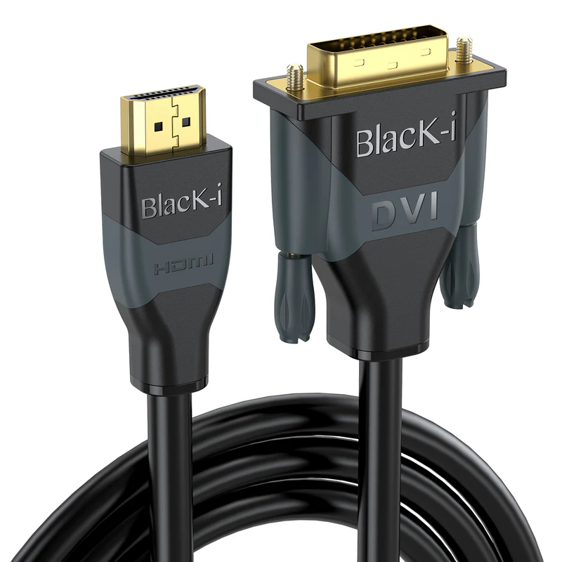 BLACK-I HDMI to DVI-D (24+1) Cable