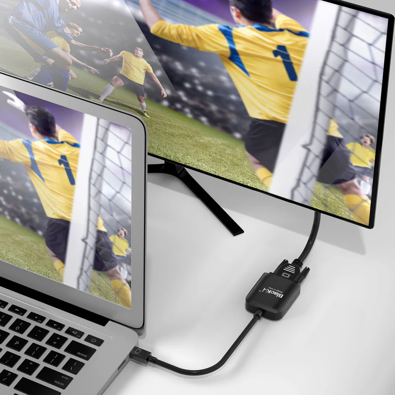 Black-i Mini DisplayPort to VGA Converter