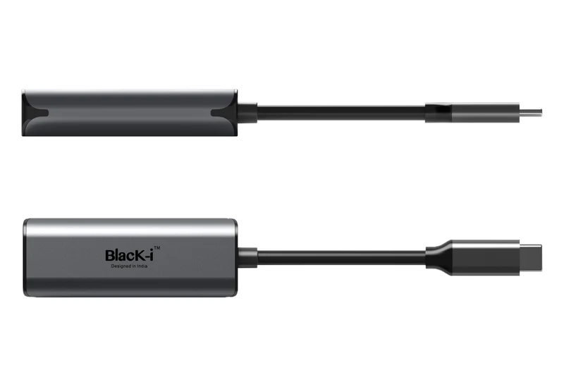 Black-i USB-C to 2.5 G Gigabit Lan Converter