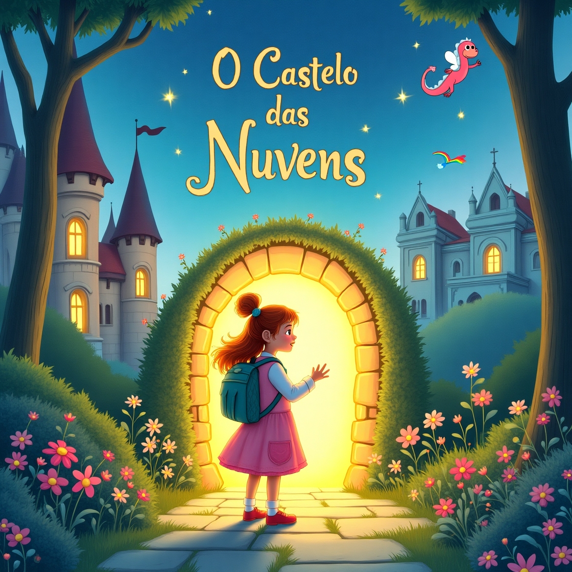 O Castelo das Nuvens: A Luta de Júlia contra o Feiticeiro Malvado