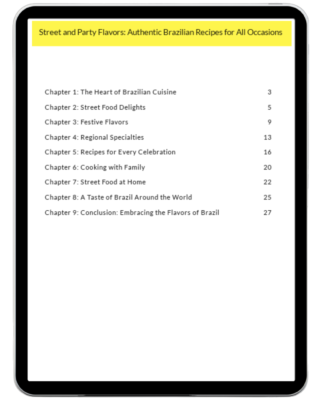 Street and Party Flavors: Authentic Brazilian Recipes for All Occasions