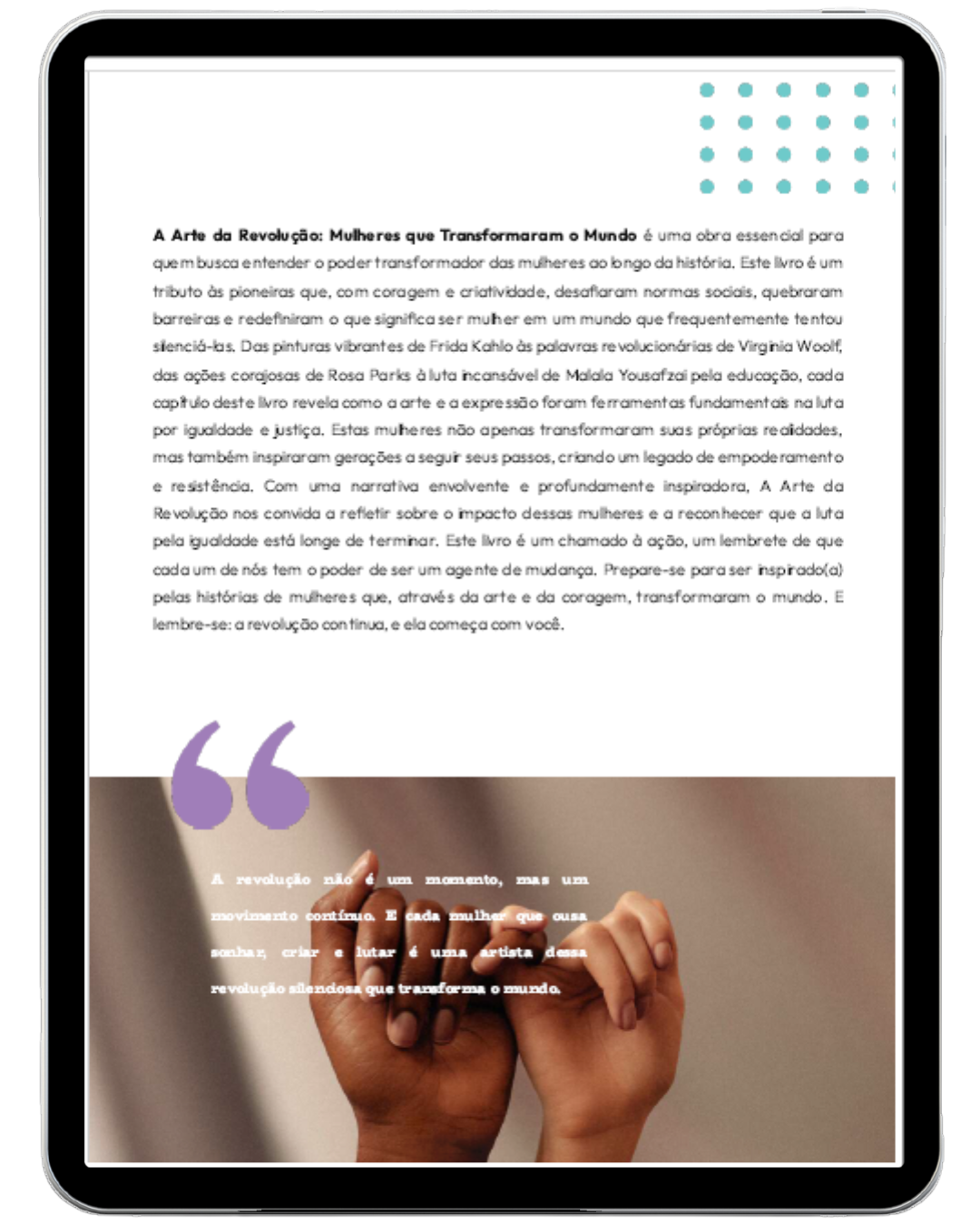 A Arte da Revolução: Mulheres que Transformaram o Mundo