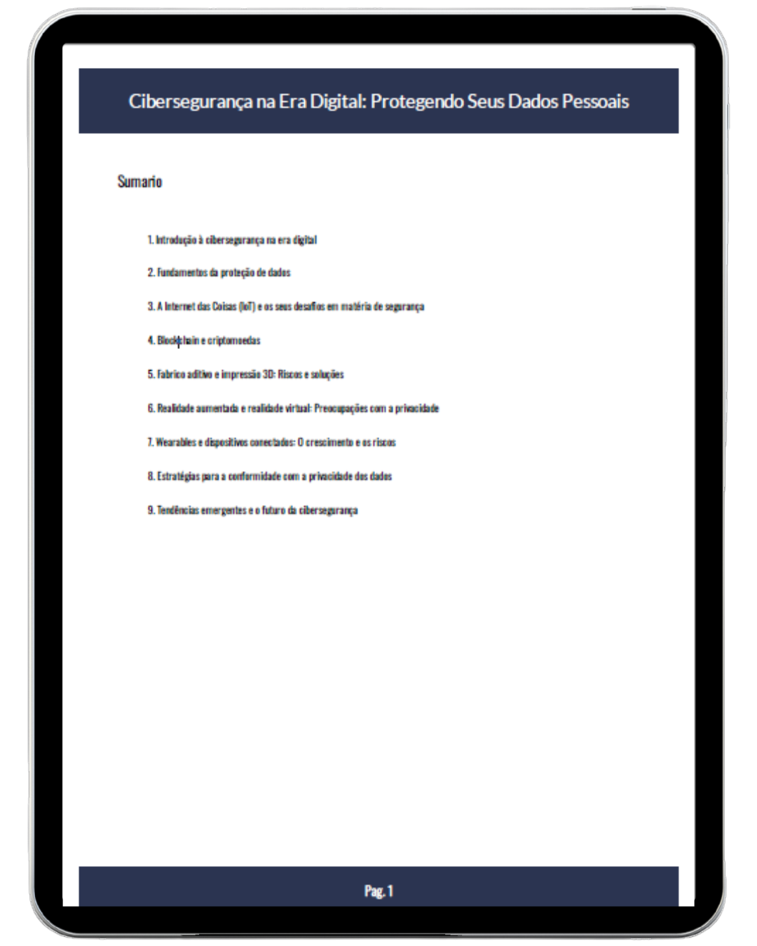 Cibersegurança na Era Digital: Protegendo Seus Dados Pessoais