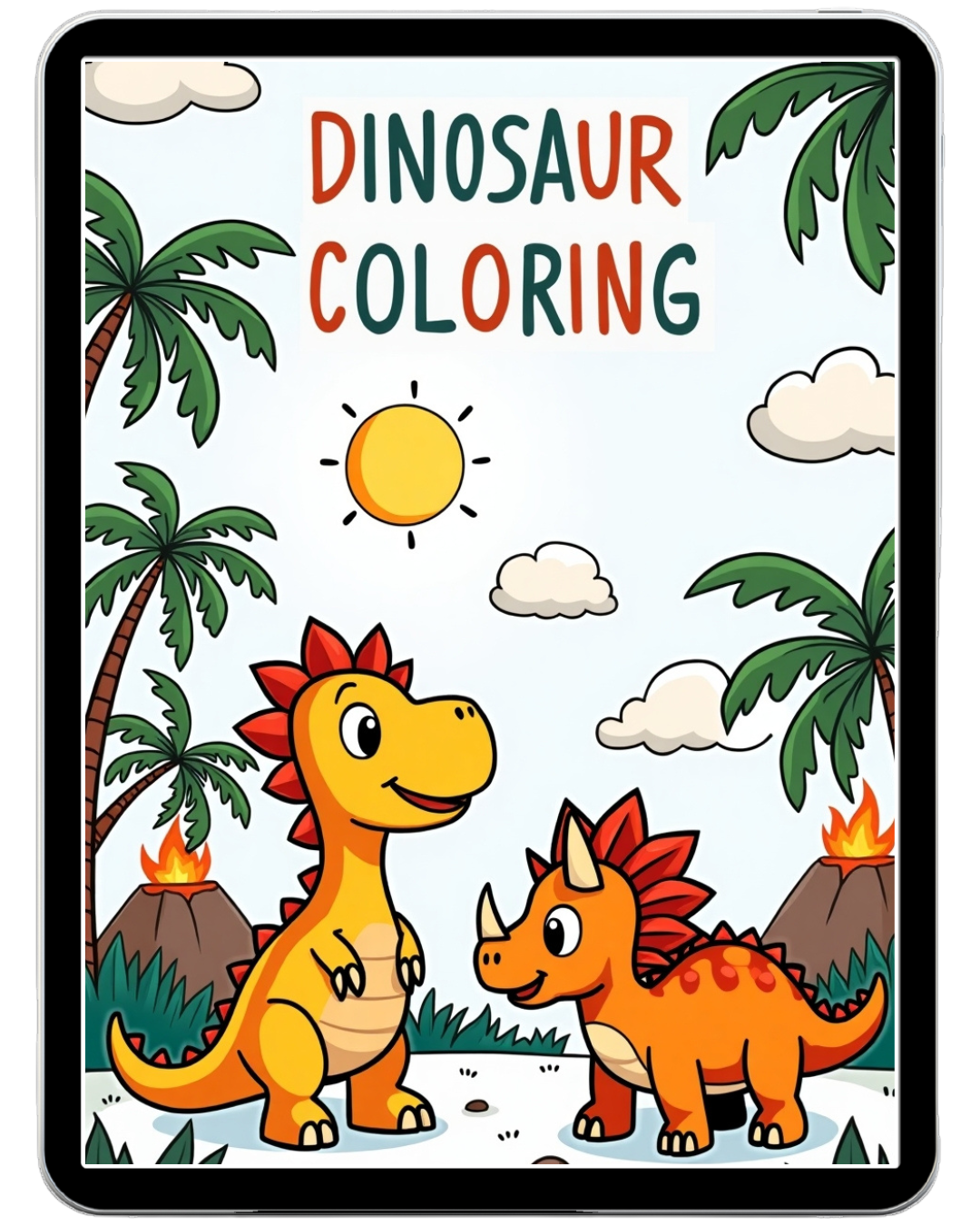 Dinosaur Coloring Book