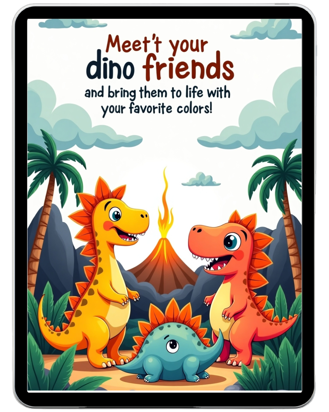 Dinosaur Coloring Book