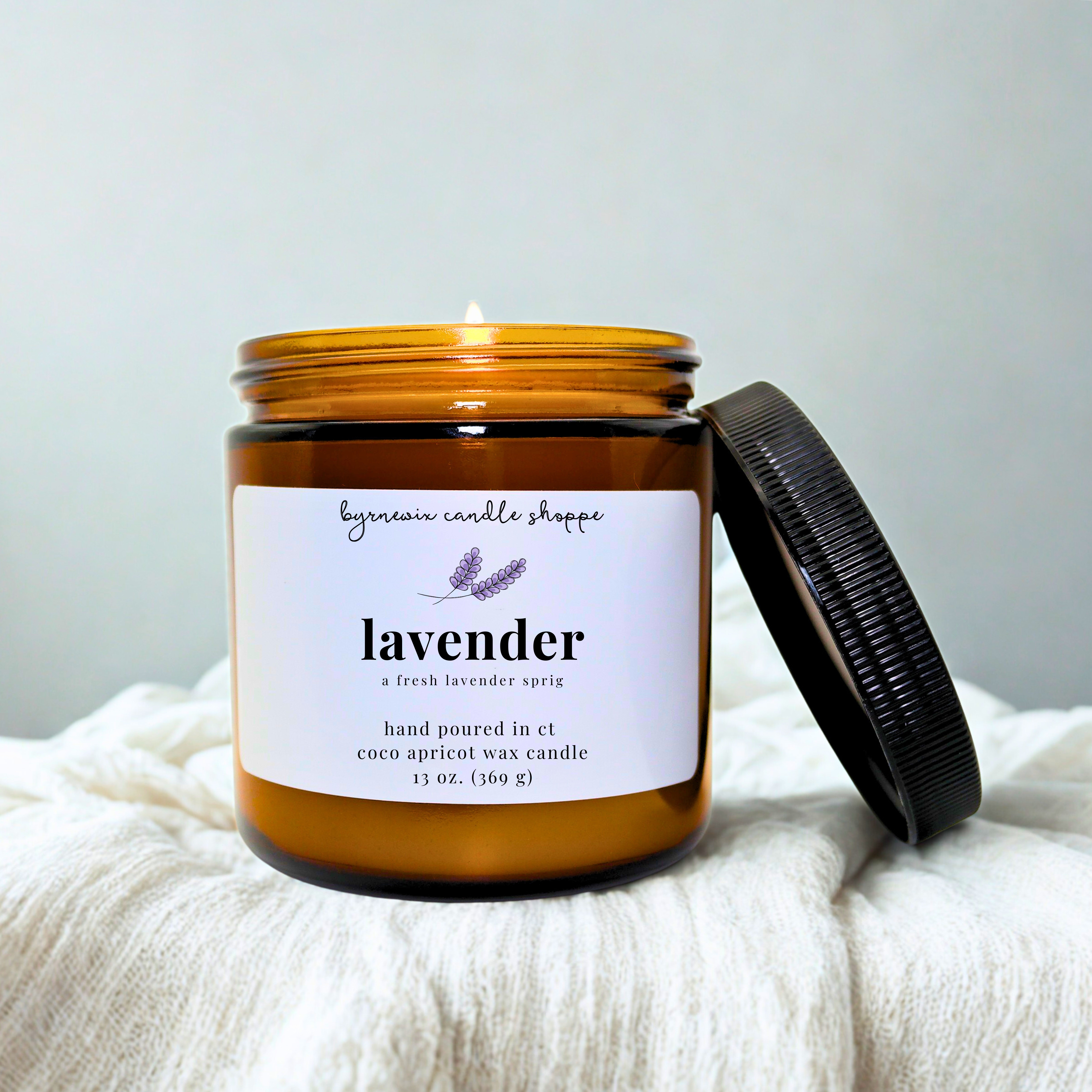 Lavender Scented Candle