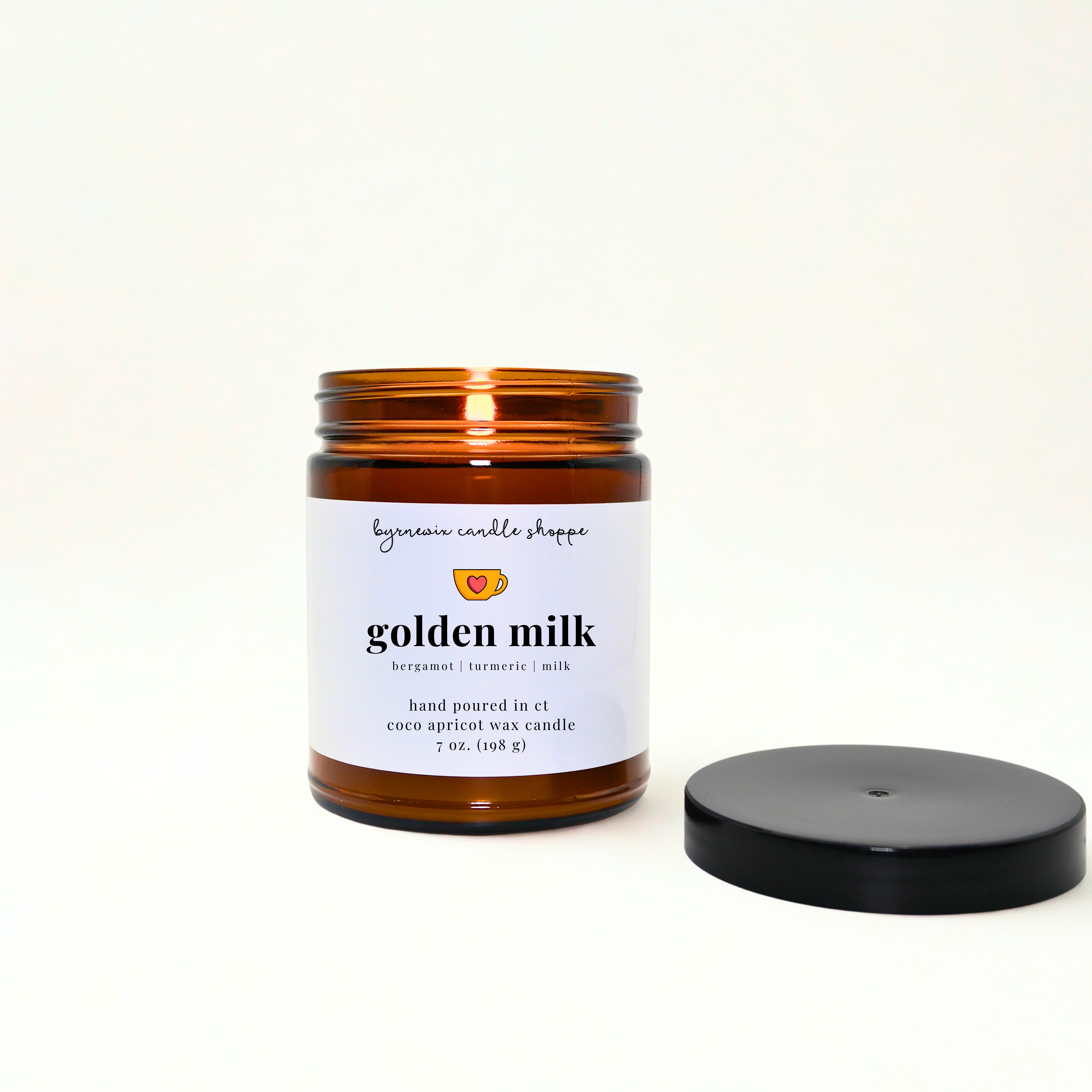 Golden Milk Scented Candle