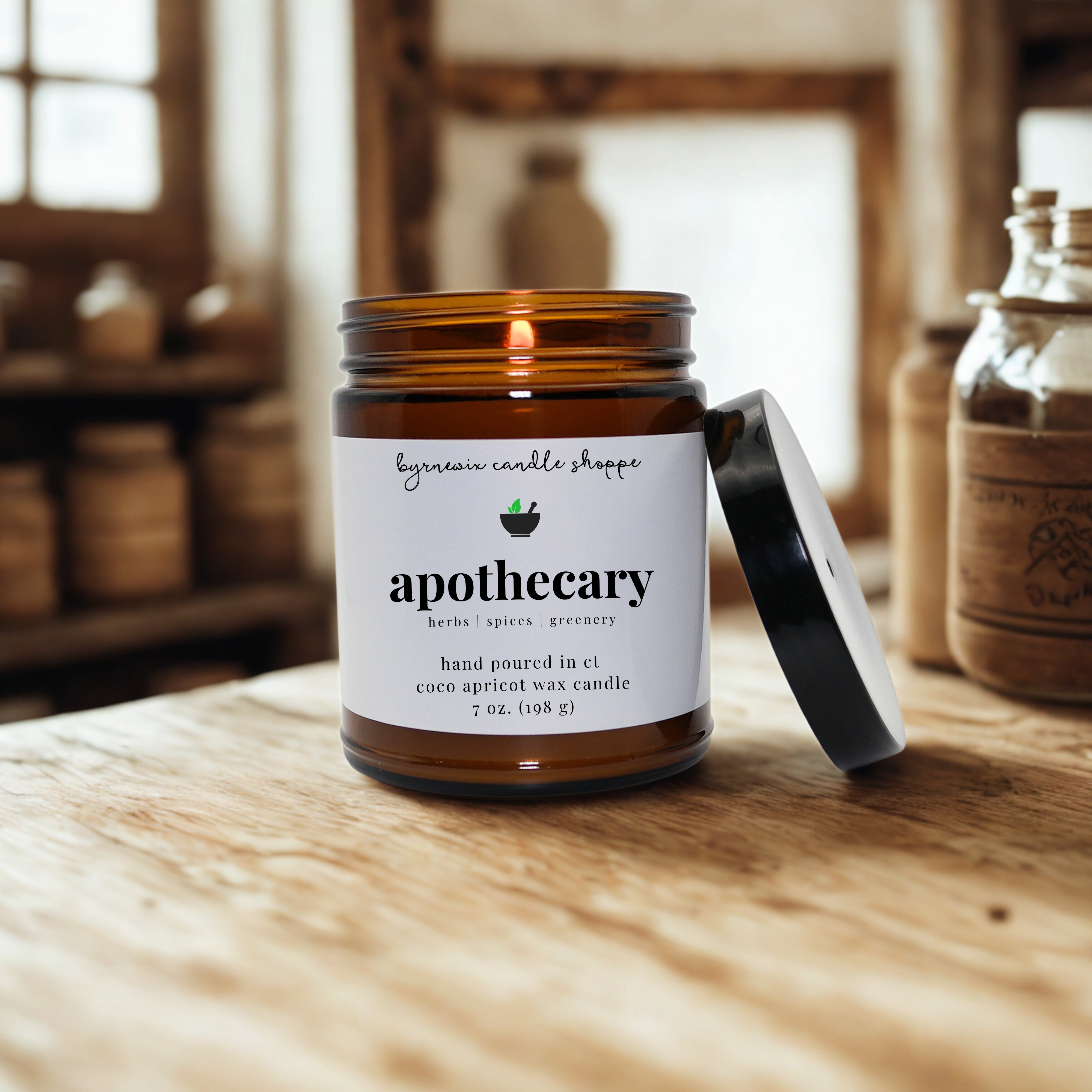 Apothecary Scented Candle