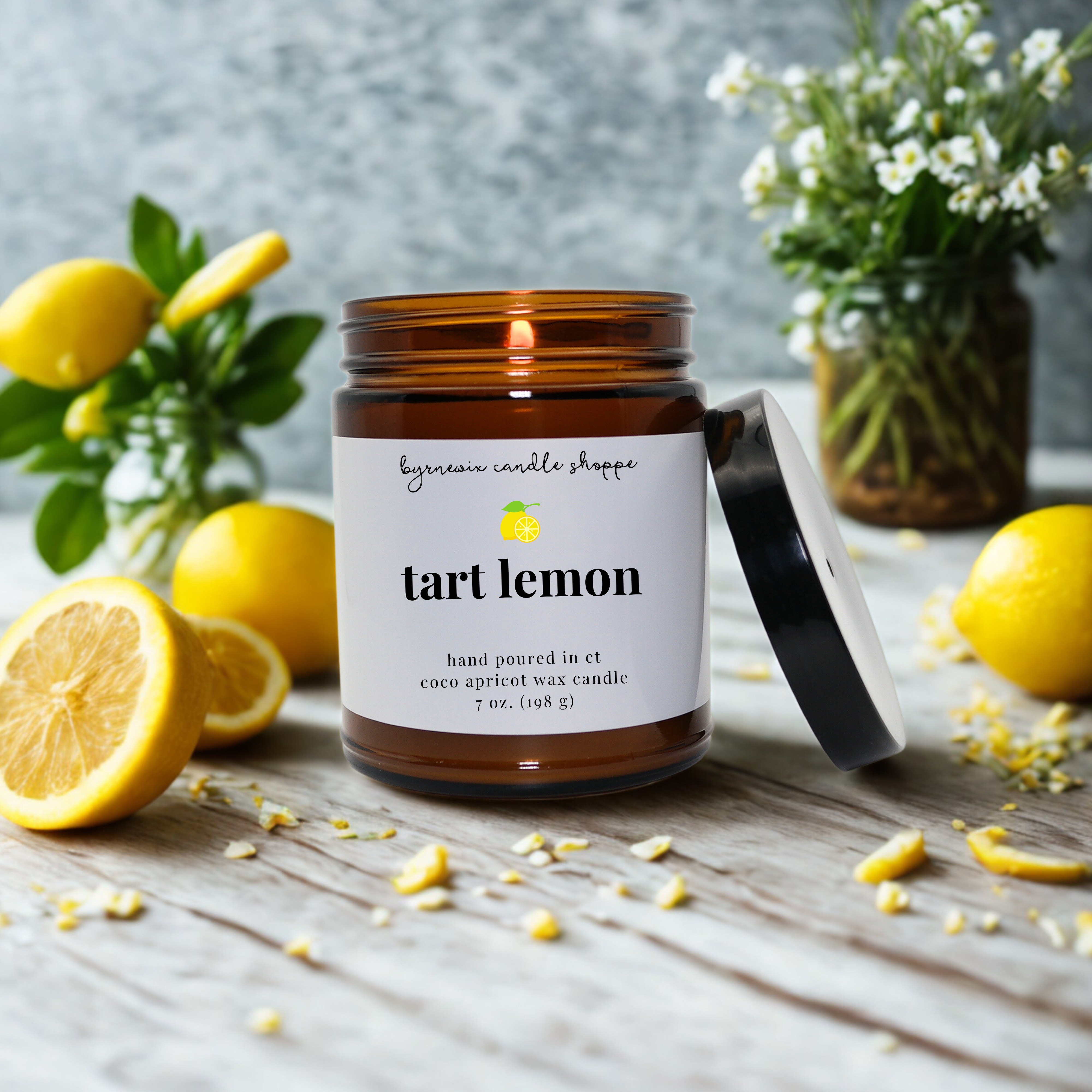 Tart Lemon Scented Candle