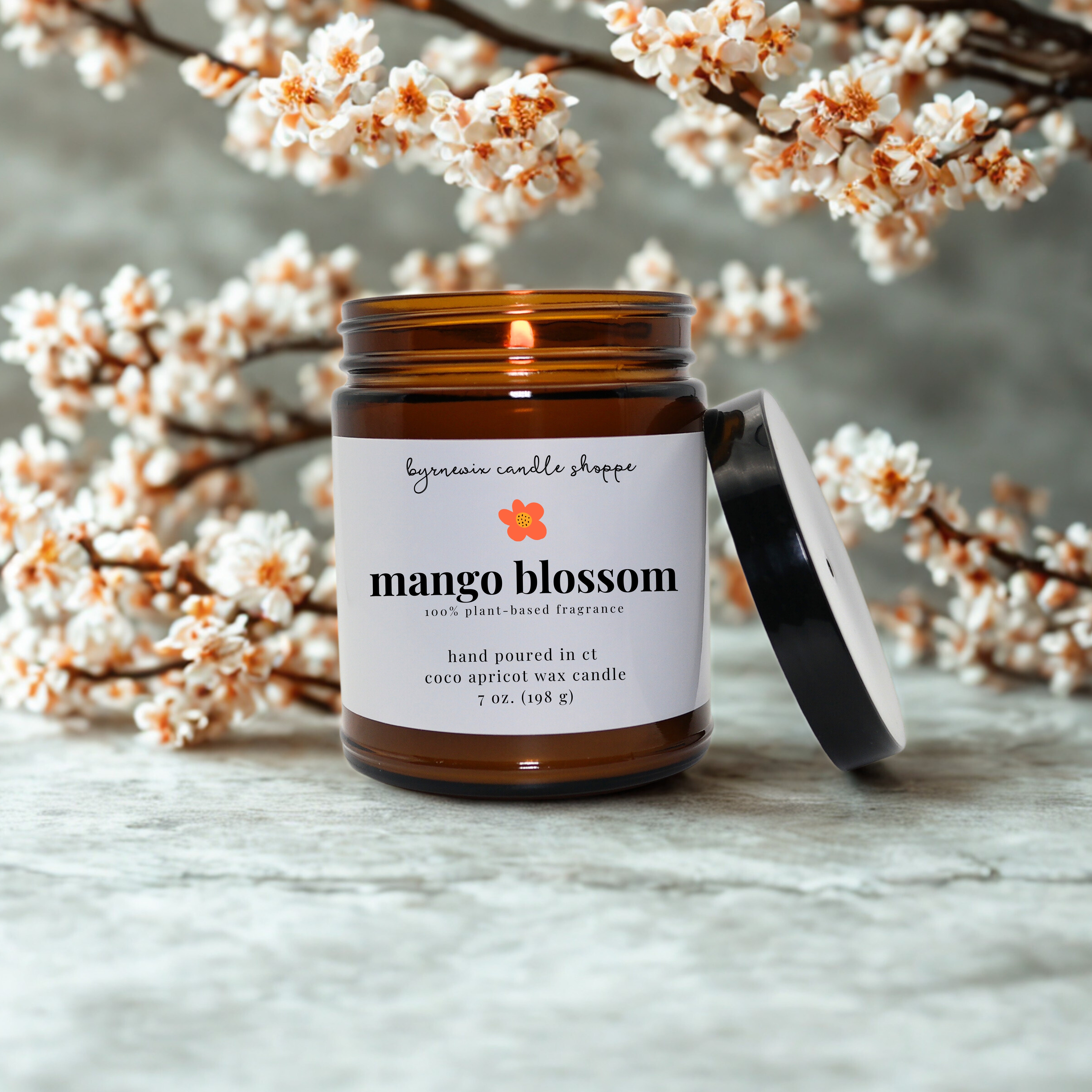 Mango Blossom Scented Candle