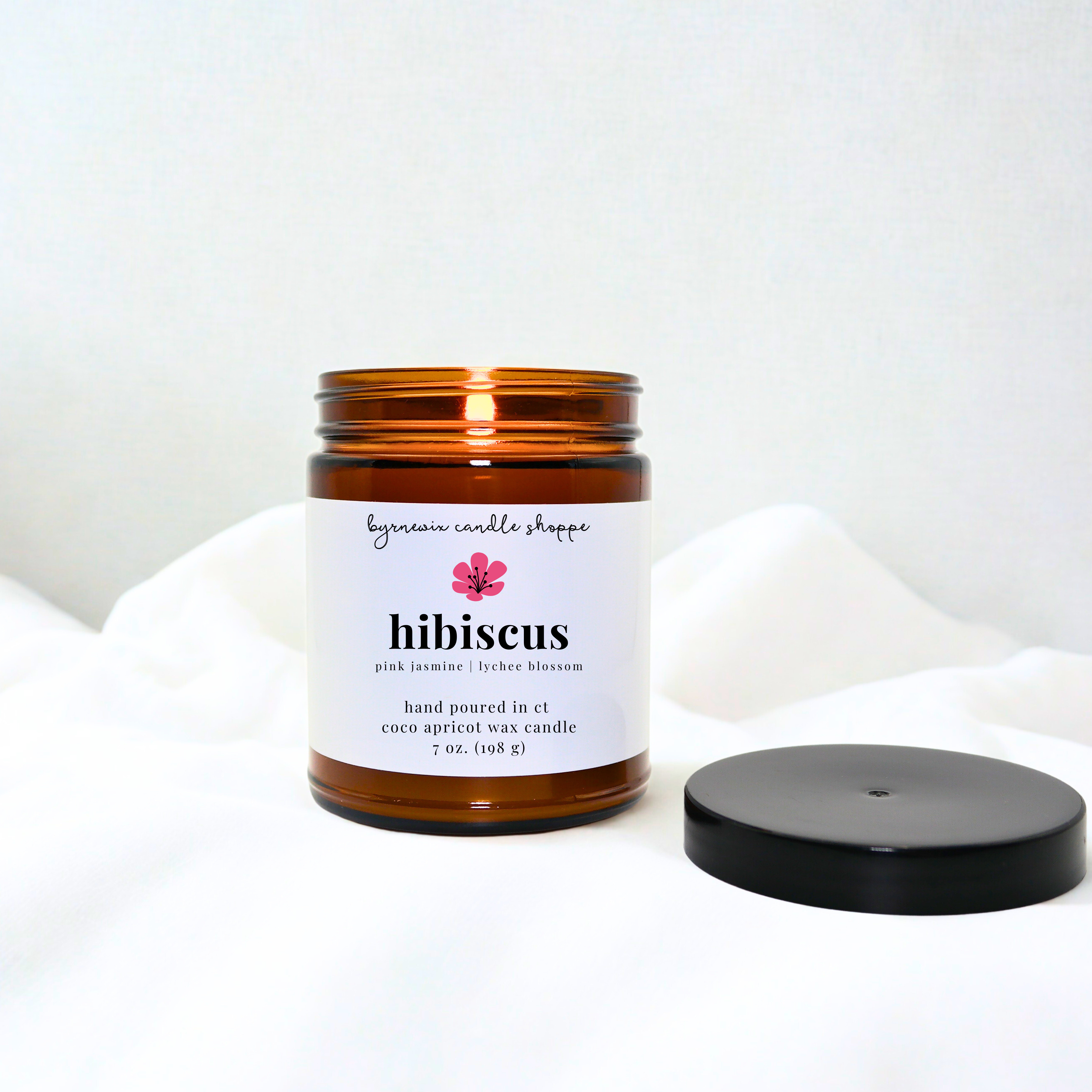 Hibiscus Scented Candle