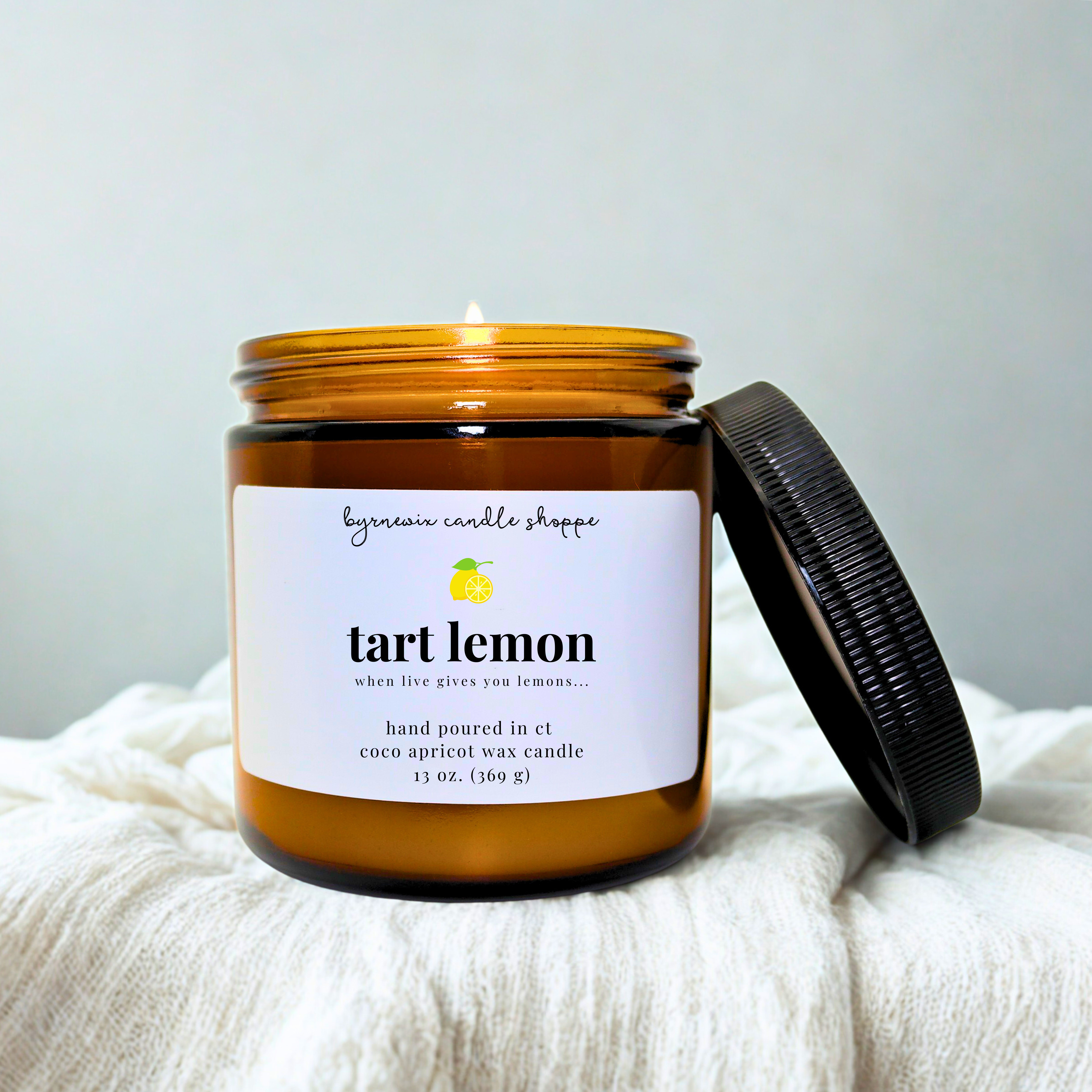 Tart Lemon Scented Candle