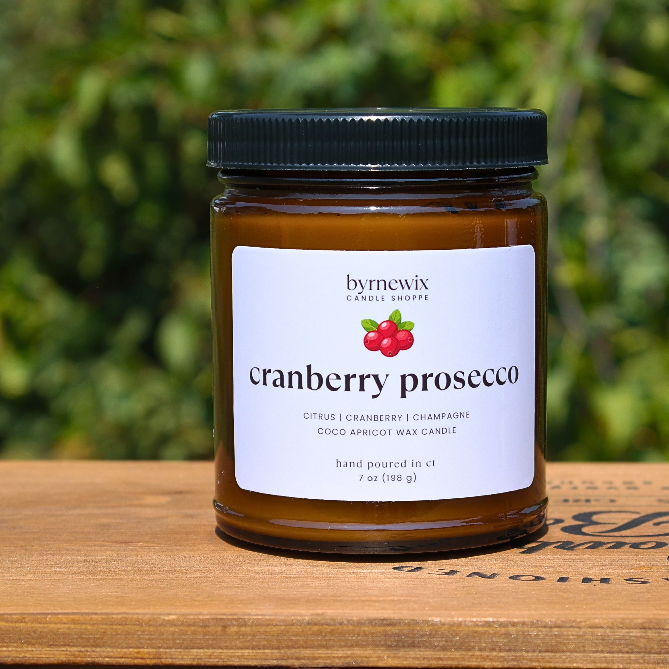 Cranberry Prosecco Scented Candle