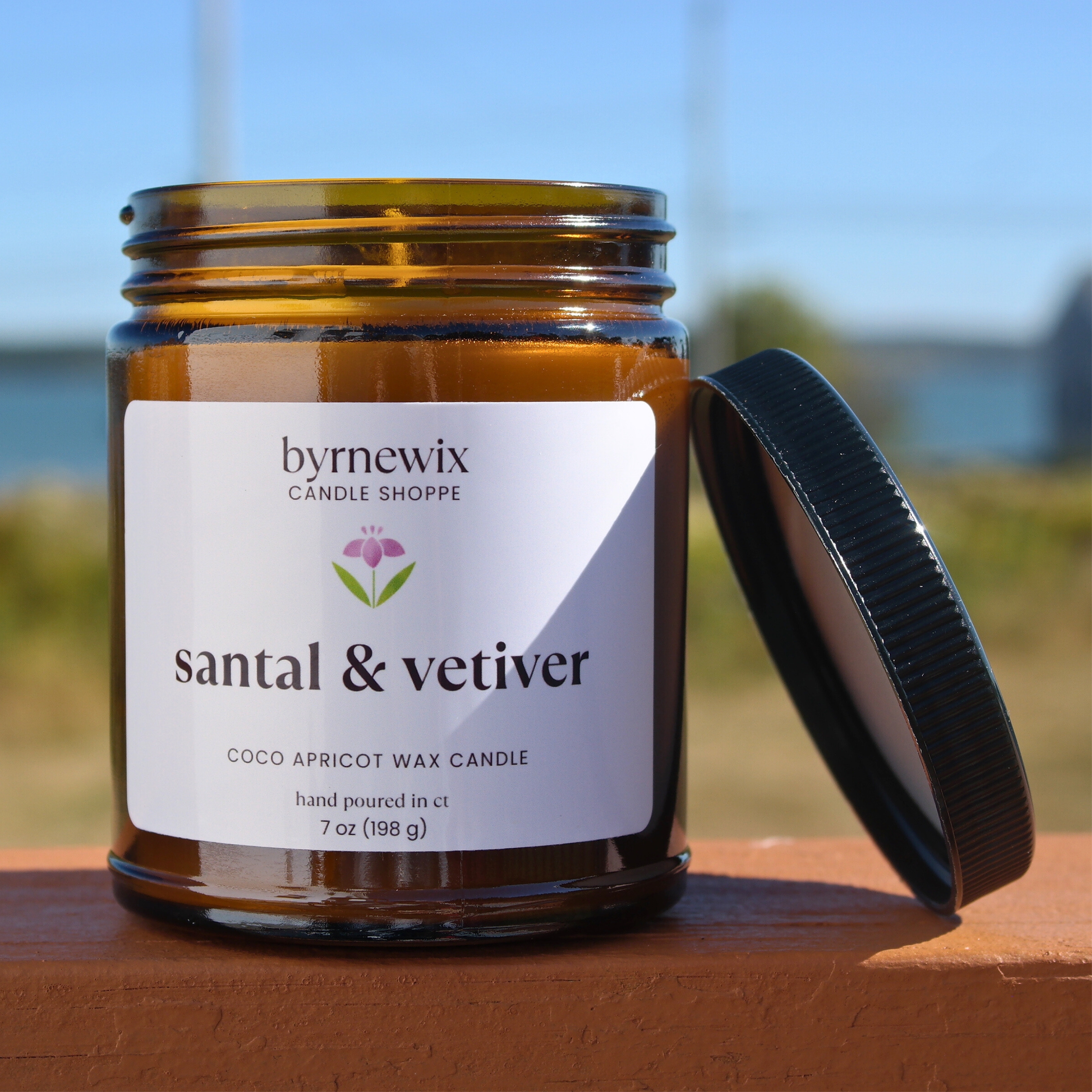 Santal & Vetiver Scented Candle