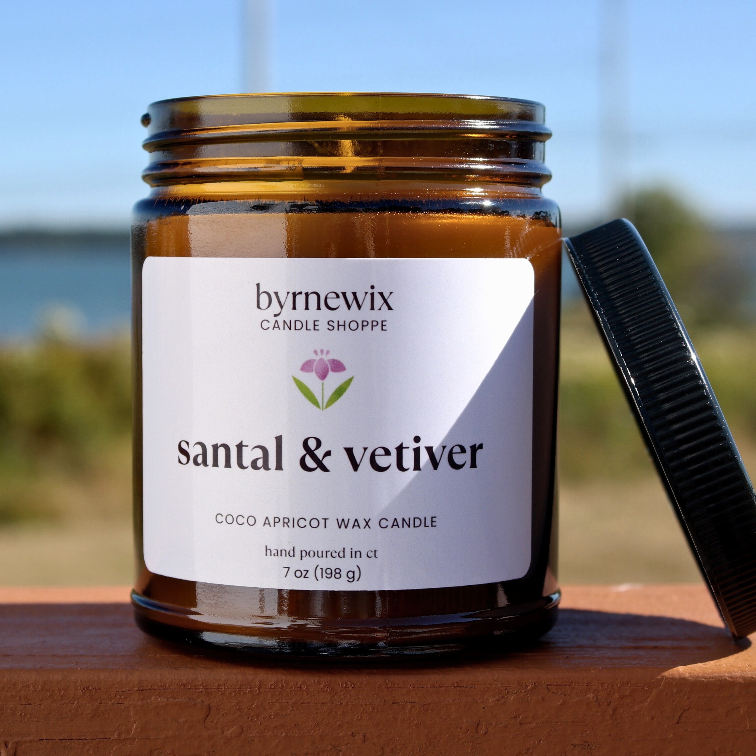 Santal & Vetiver Scented Candle