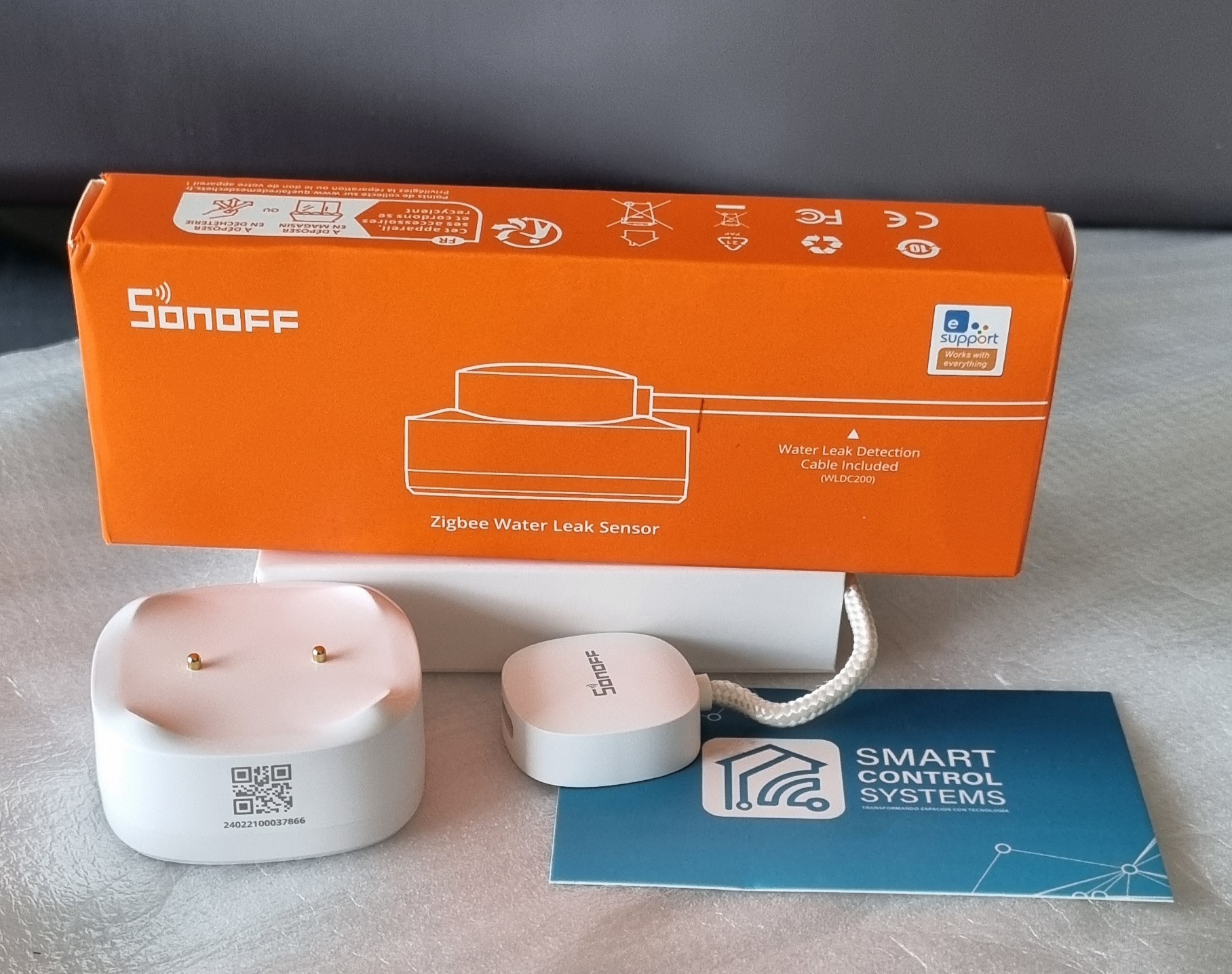 Sensor de fugas de agua - Zigbee