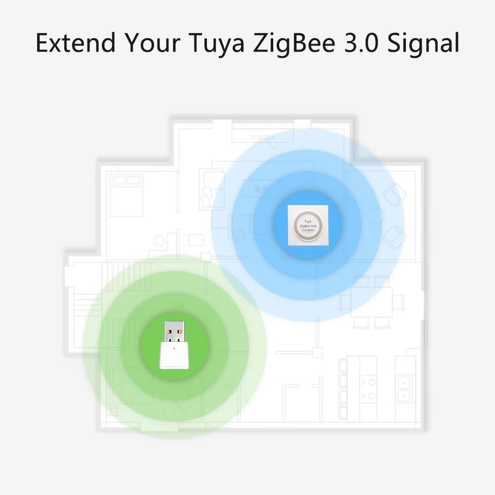 Repetidor Zigbee tipo USB