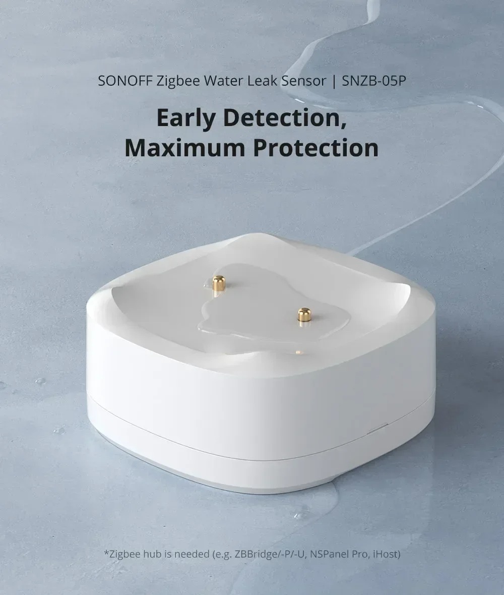 Sensor de fugas de agua - Zigbee