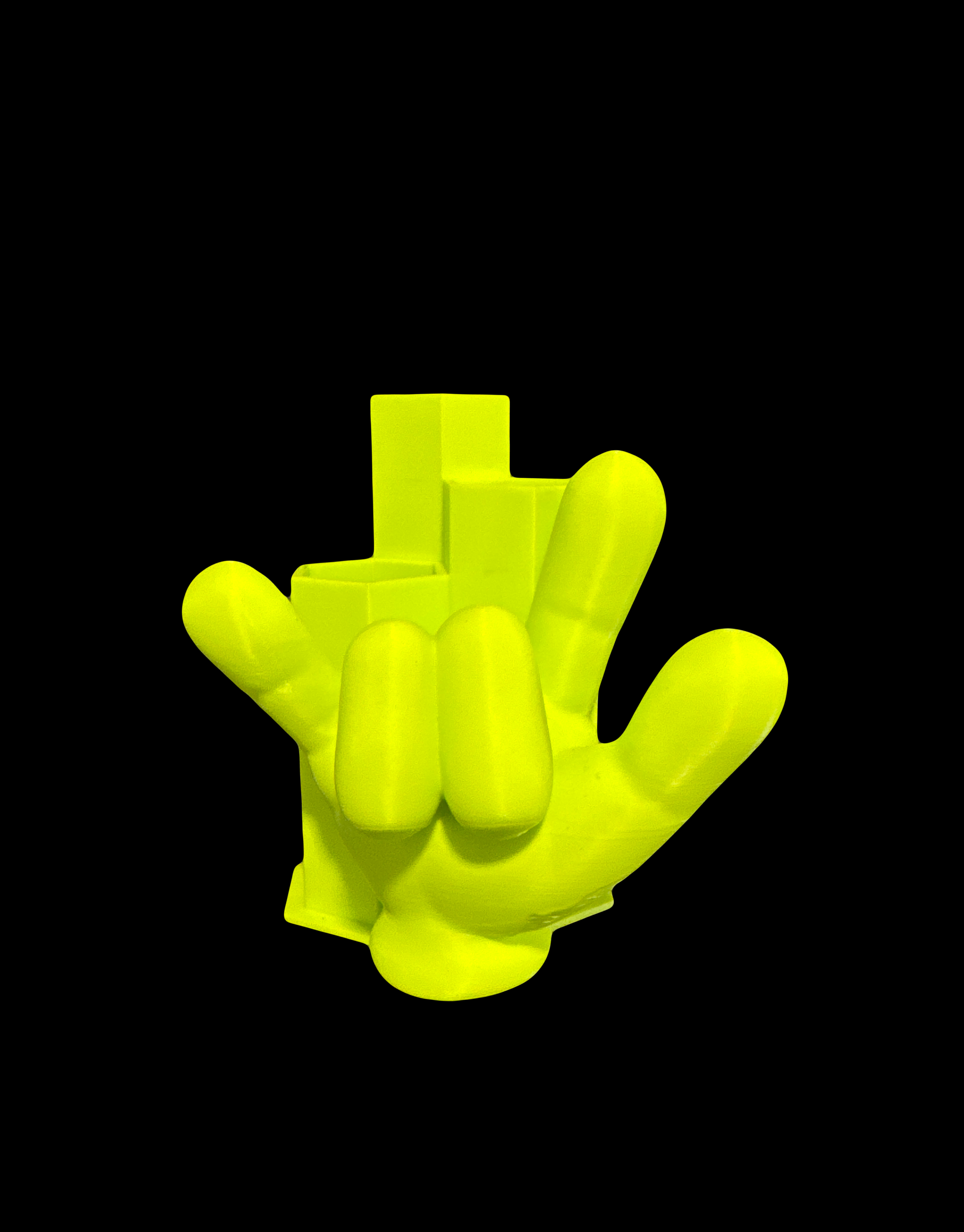 Custom ILY Pen/ Pencil Holder for Office, Home and Art Studio.