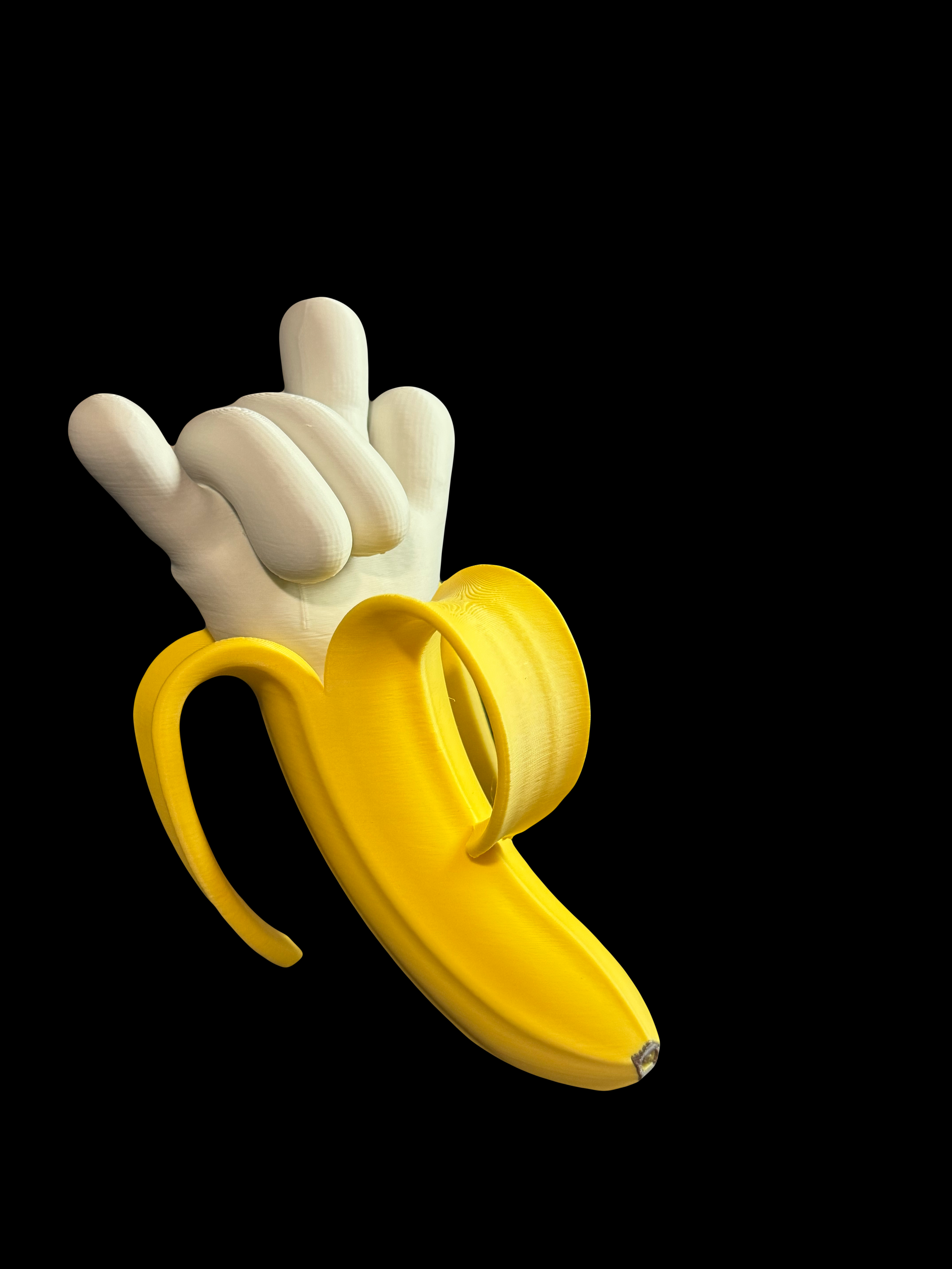 I Love You Peeled Banana