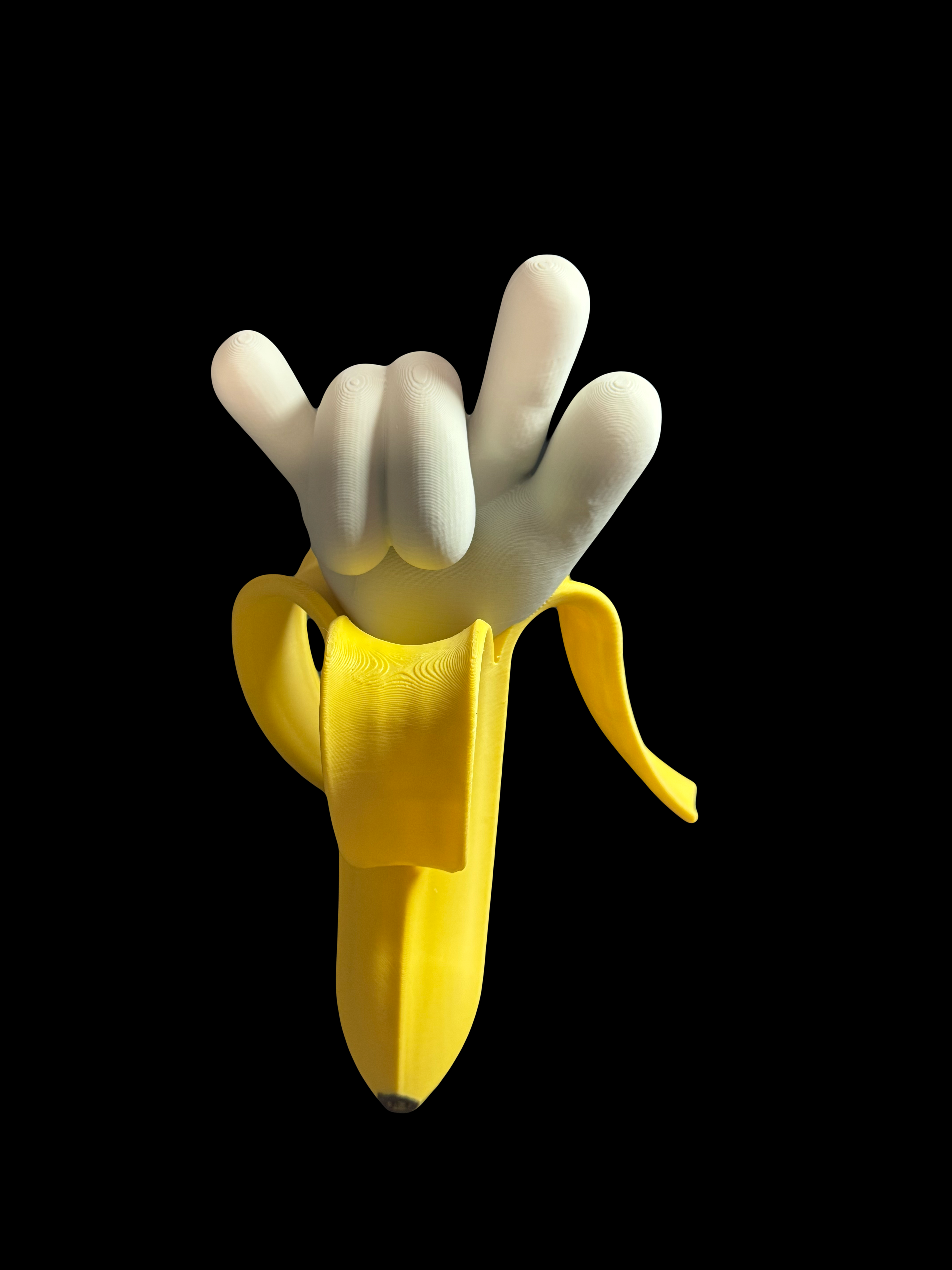 I Love You Peeled Banana