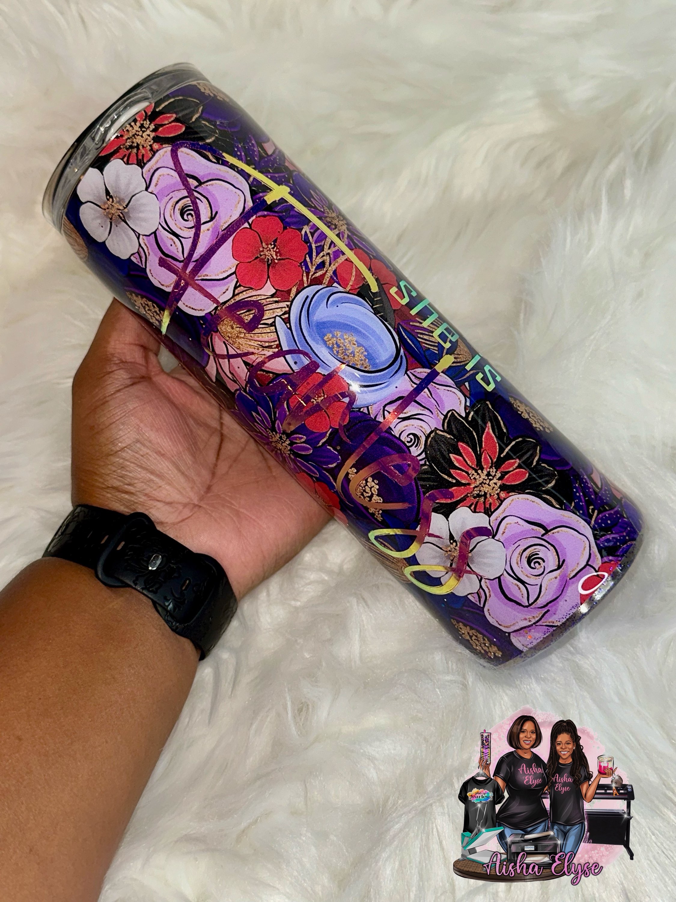 She is Fearless - 20 oz Skinny Tumbler