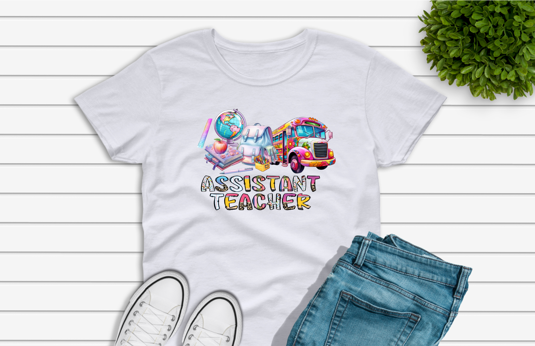 Assistant Teacher - PNG Digital File