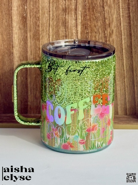 Glitter Coffee Mug