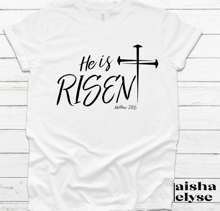 He is Risen - PNG Digital File