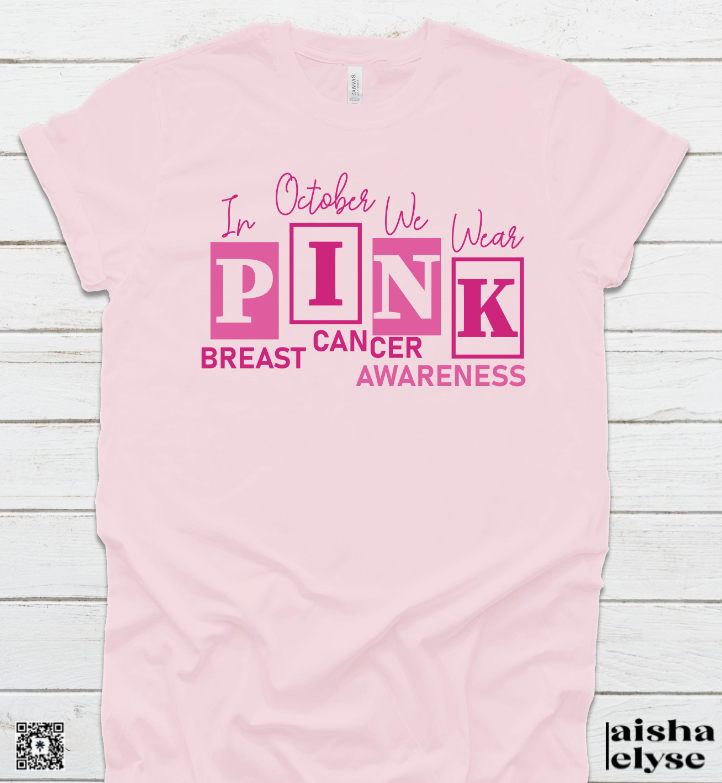  Breast Cancer Awareness T-Shirt